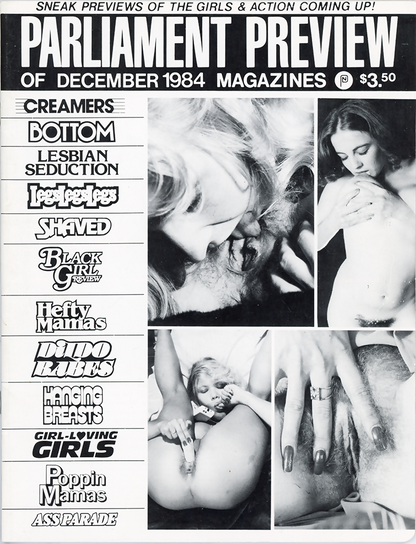 Parliament Preview Catalog Magazine - no.5 - December 1984