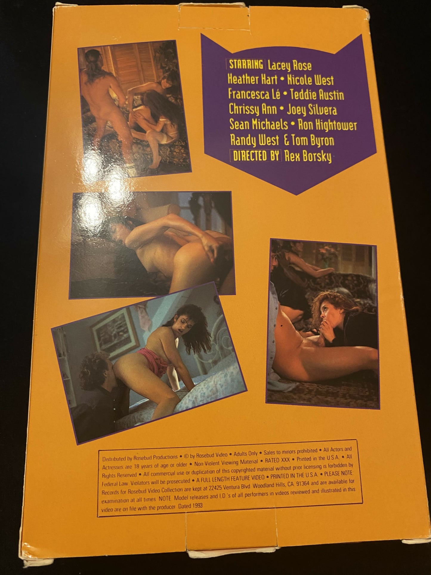 Anal Kitten VHS - Rosebud Productions