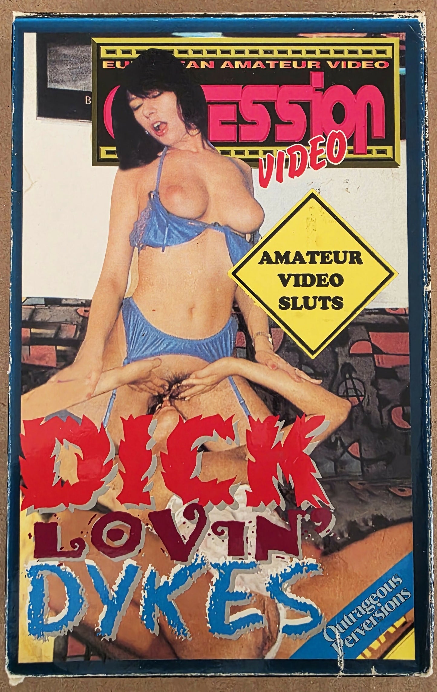 Dick Lovin' Dykes - Amateur Video Sluts (1995) VHS
