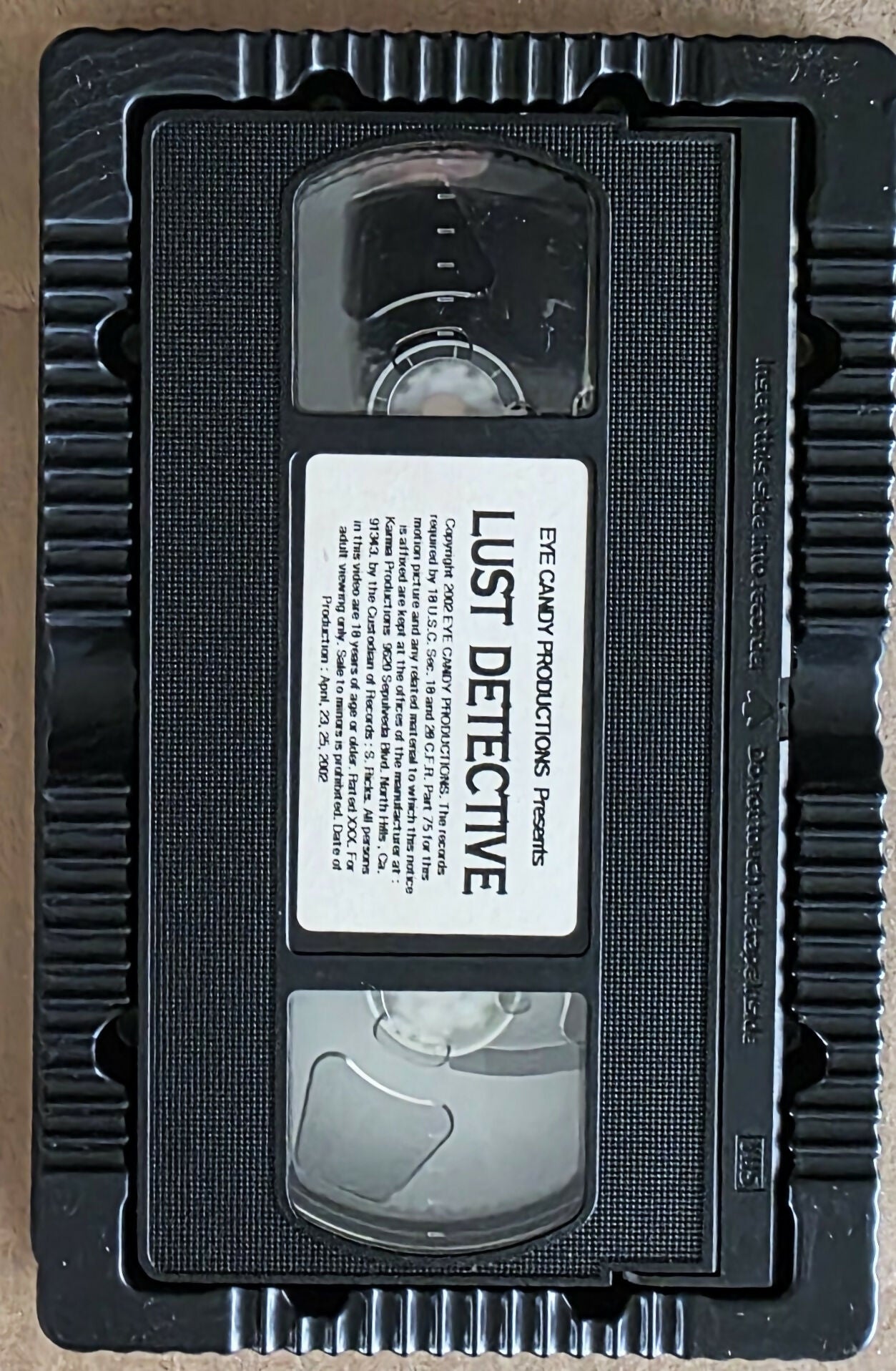 The Lust Detective (2002) VHS