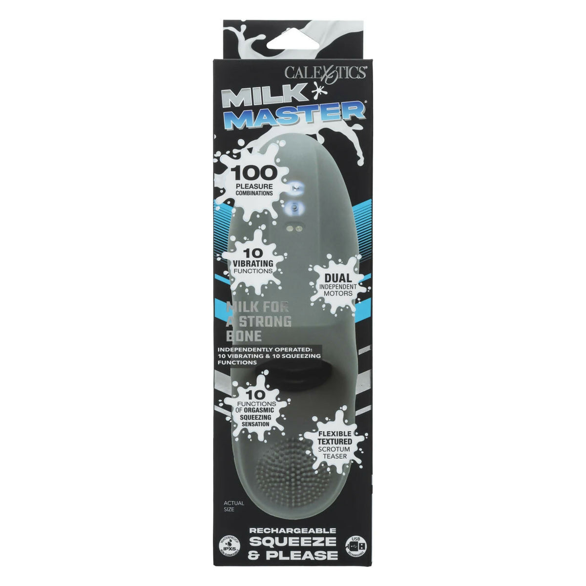 Milk Master Rechargeable Squeeze & Please Grey