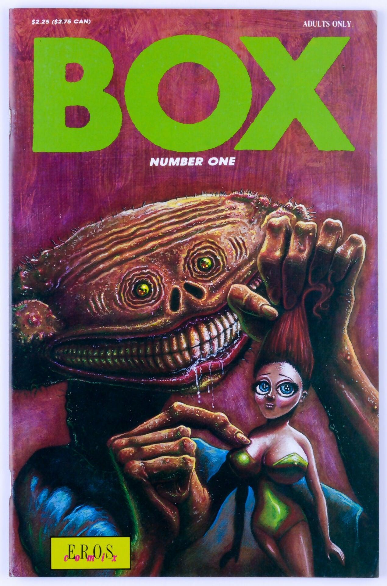 *Premier Issue* BOX Written & Illustrated By Brian S. EROS Comix Comic Book No. 1 April 1991 - XXX Marketplace