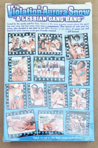 The Violation of Aurora Snow - "A Lesbian Gang Bang" (2002) VHS
