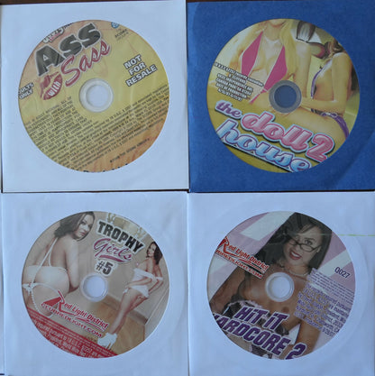 Lot of 16 XXX Supplemental DVD - Early to Mid 2000s - Lot #4