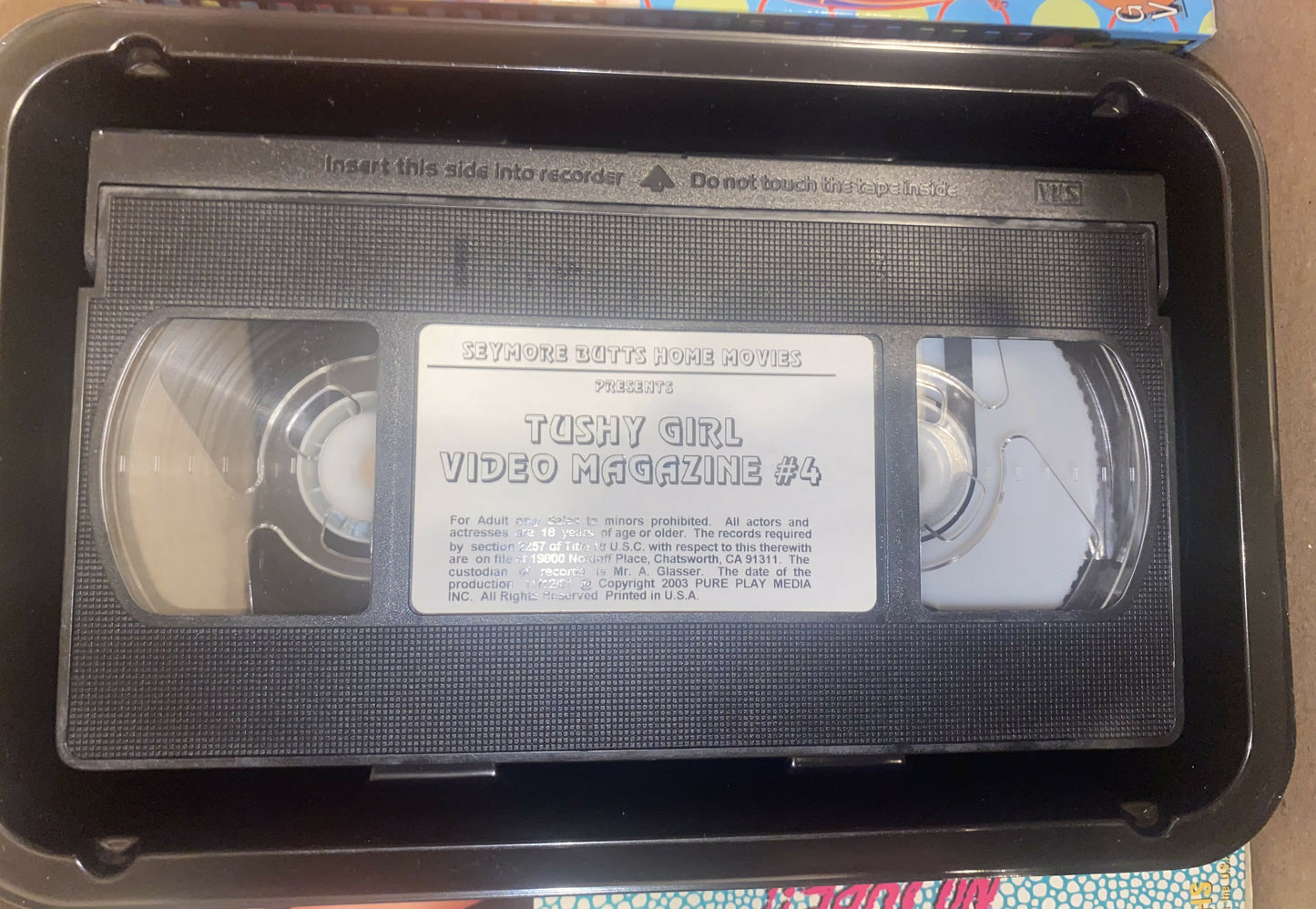 Seymore Butts’ TushyGirl Video Magazine #4 - VHS - Seymore Butts