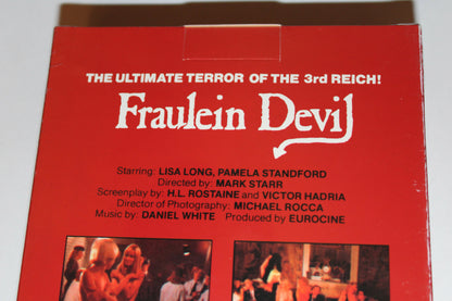 Fraulein Devil Wizard Video Big Box Re release VHS Tape