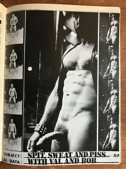 Drummer #31 Gay Men's Leather Magazine 1979 Shaving Sweat Spit Piss