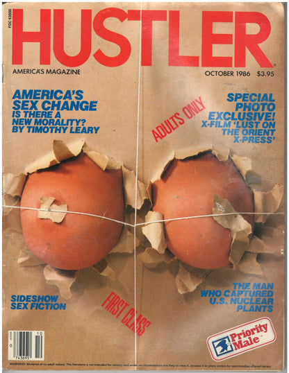 1986 Vintage Hustler Magazine