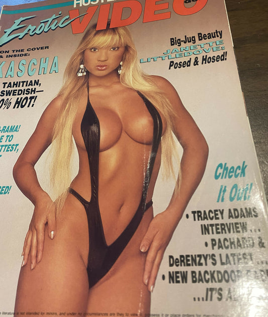 Hustler Erotic Video Guide April 1989