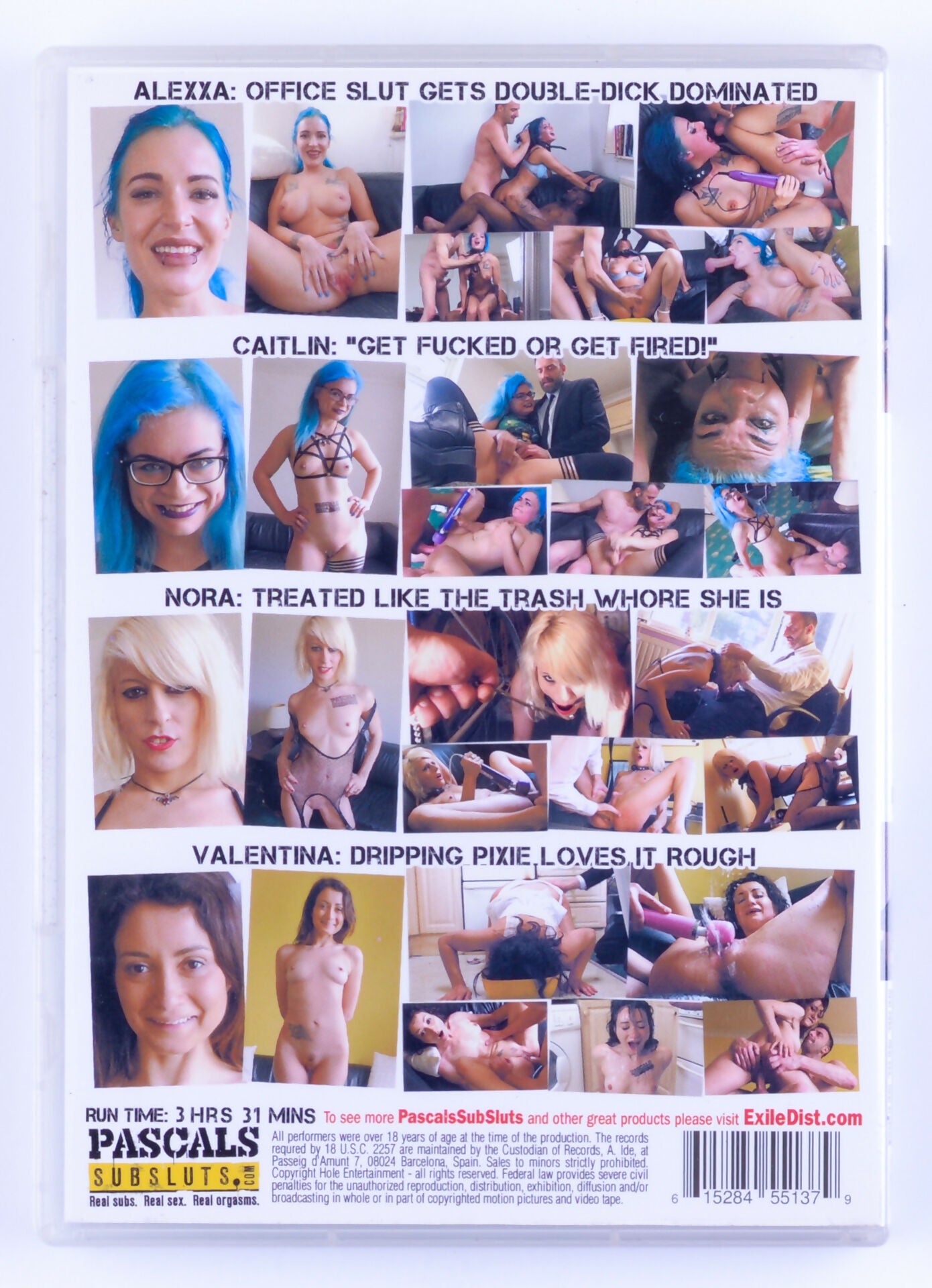 DESTROY ME 4 UK Hardcore BDSM HD DVD PASCALSSUBSLUTS.COM 3hr 31min - Alexxa Vice, Caitlin Minx, Valentina Bianco, Nora Barcelona, Dru Hermes