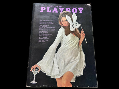 Vintage Playboy Magazine October 1968