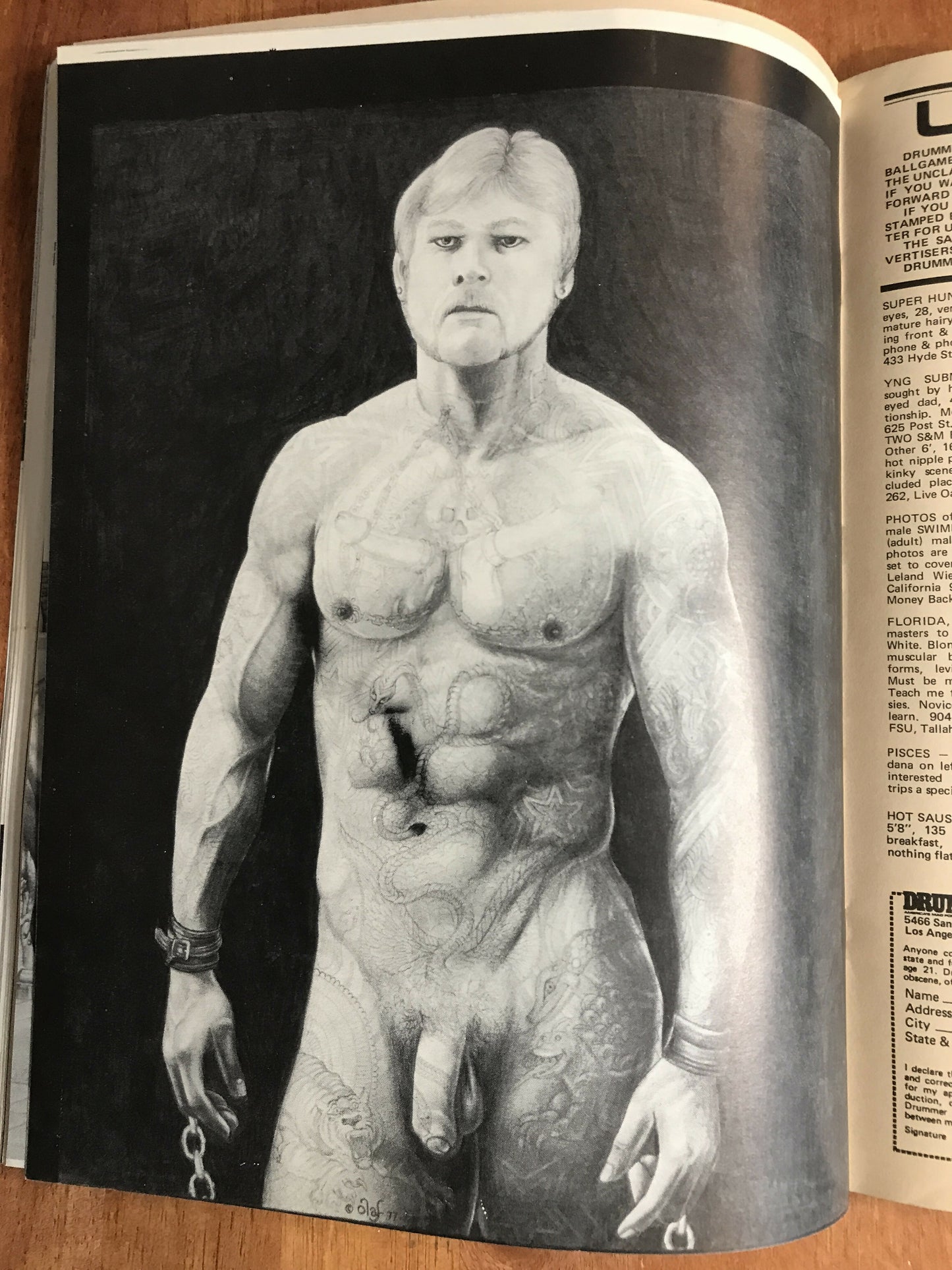 Drummer #22 Gay Men's Leather Magazine 1978 Macho Male