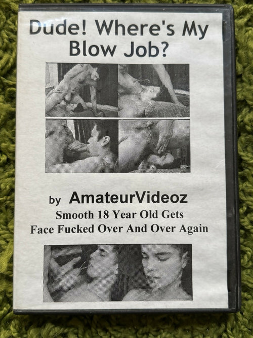 Dude! Where's My Blow Job? (2004, DVD)