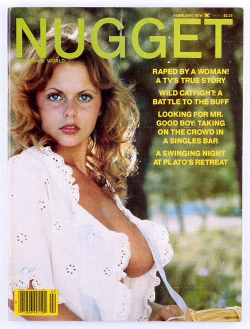 NUGGET February 1979 Vol. 23 No. 1 Fetish Softcore Vintage Magazine