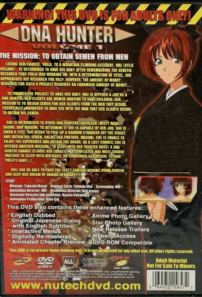 DNA Hunter Volume 1 Nutech DVD