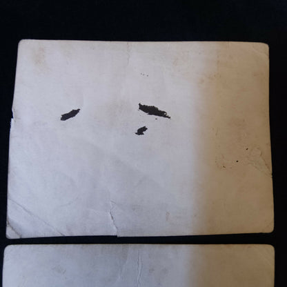 Lot of 2 Original 1940s Vintage B&W Pin-Up Nude Sex Orgy Photographs 3"x4"