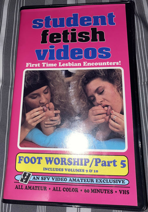 Student Fetish Videos - Foot Worship Part 5 VHS
