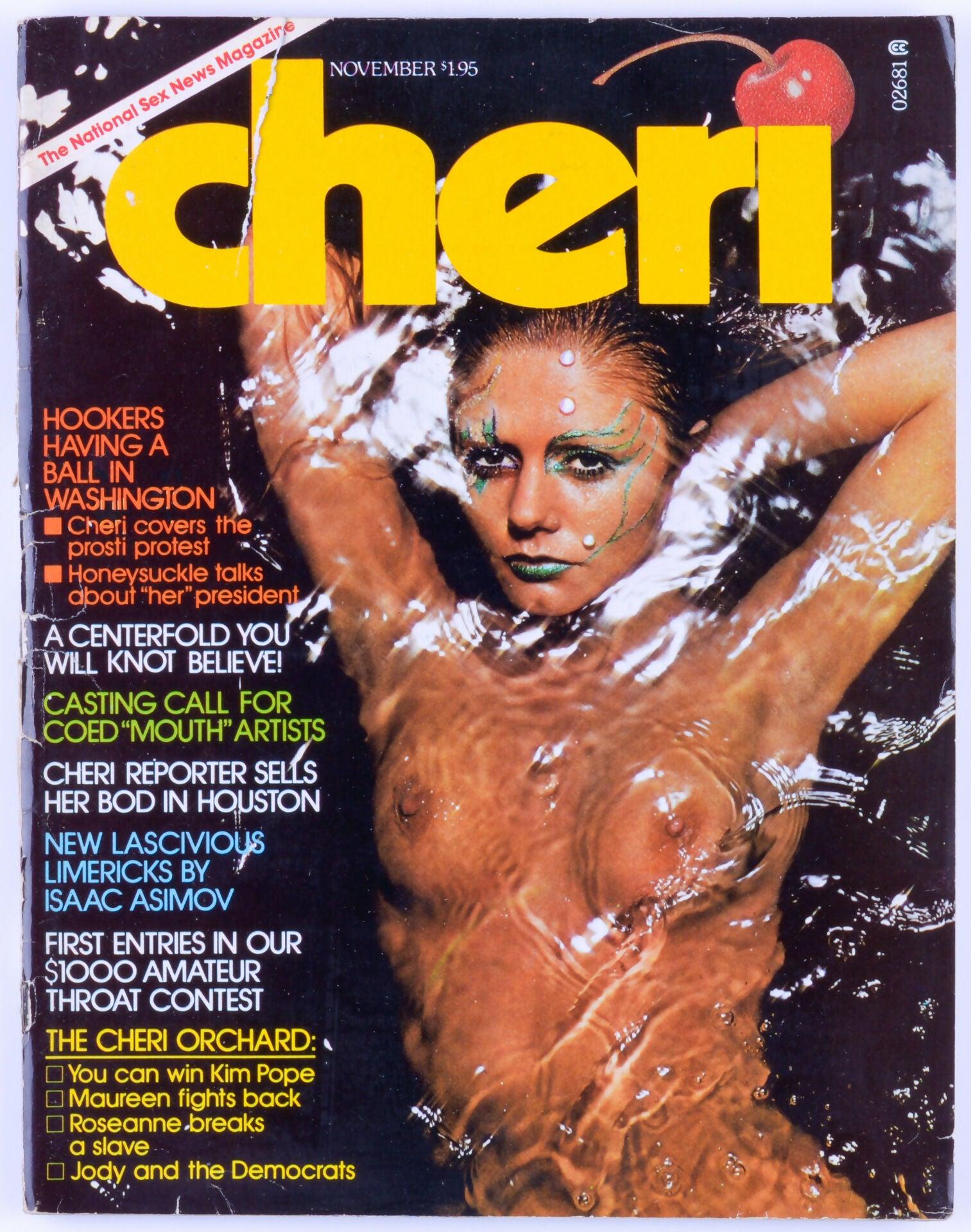 CHERI November 1976 Vol. 1 No. 4 Vintage Softcore Magazine - XXX Marketplace