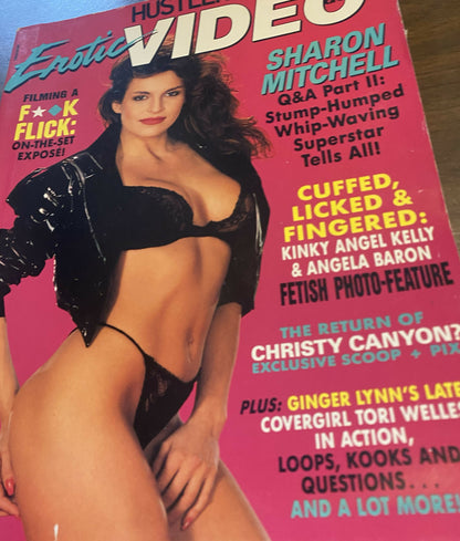 Hustler Erotic Video Guide October 1989
