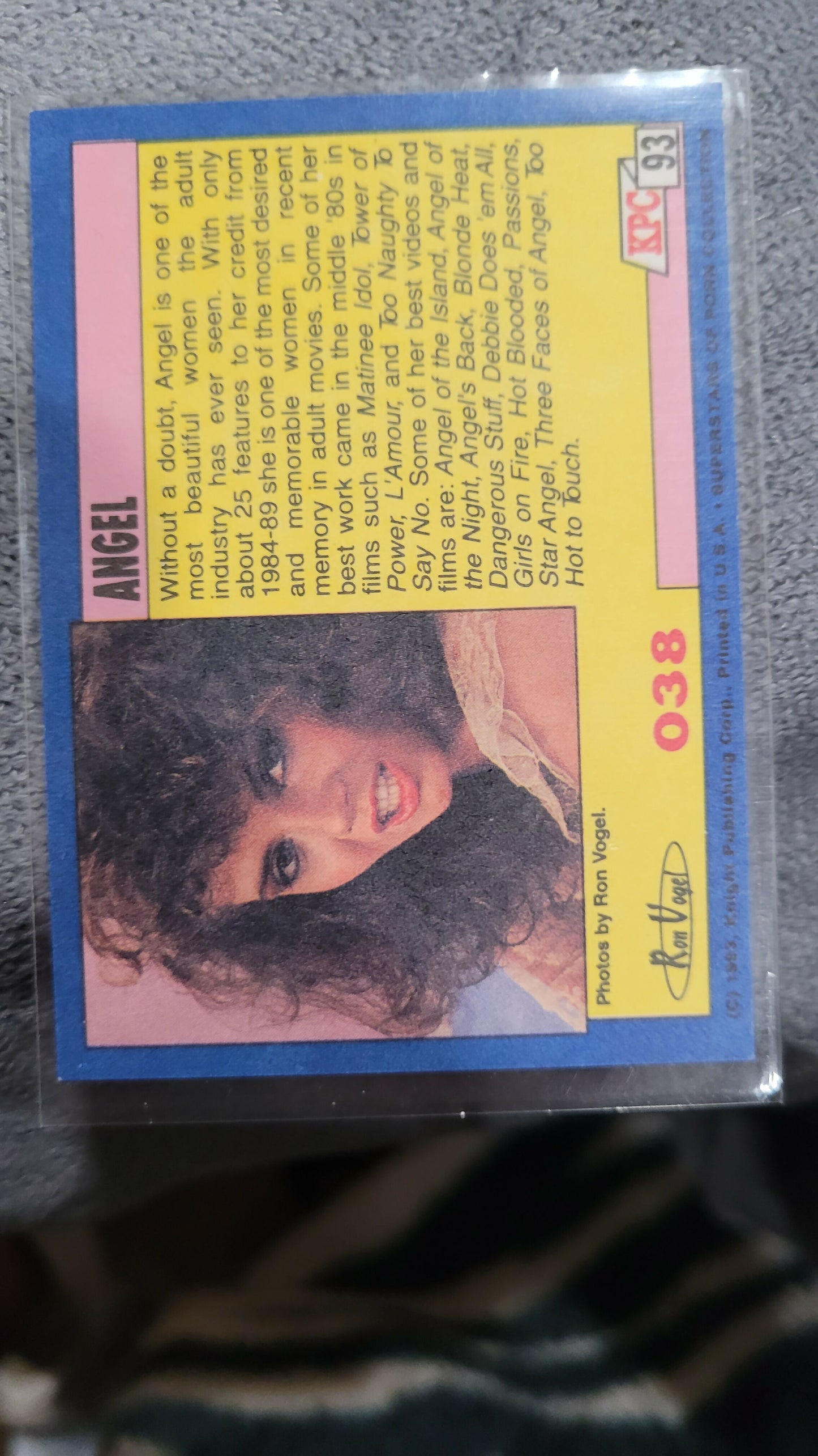 Angel card # 038
