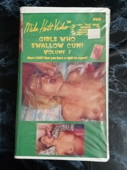MH Home Video 410: Girls Who Swallow Cum 7 (RARE HTF)