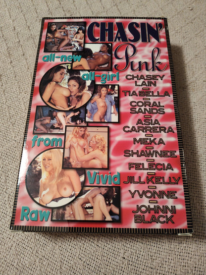 CHASIN PINK CHASEY LAIN JILL KILL VIVID VIDEO VINTAGE VHS 1998