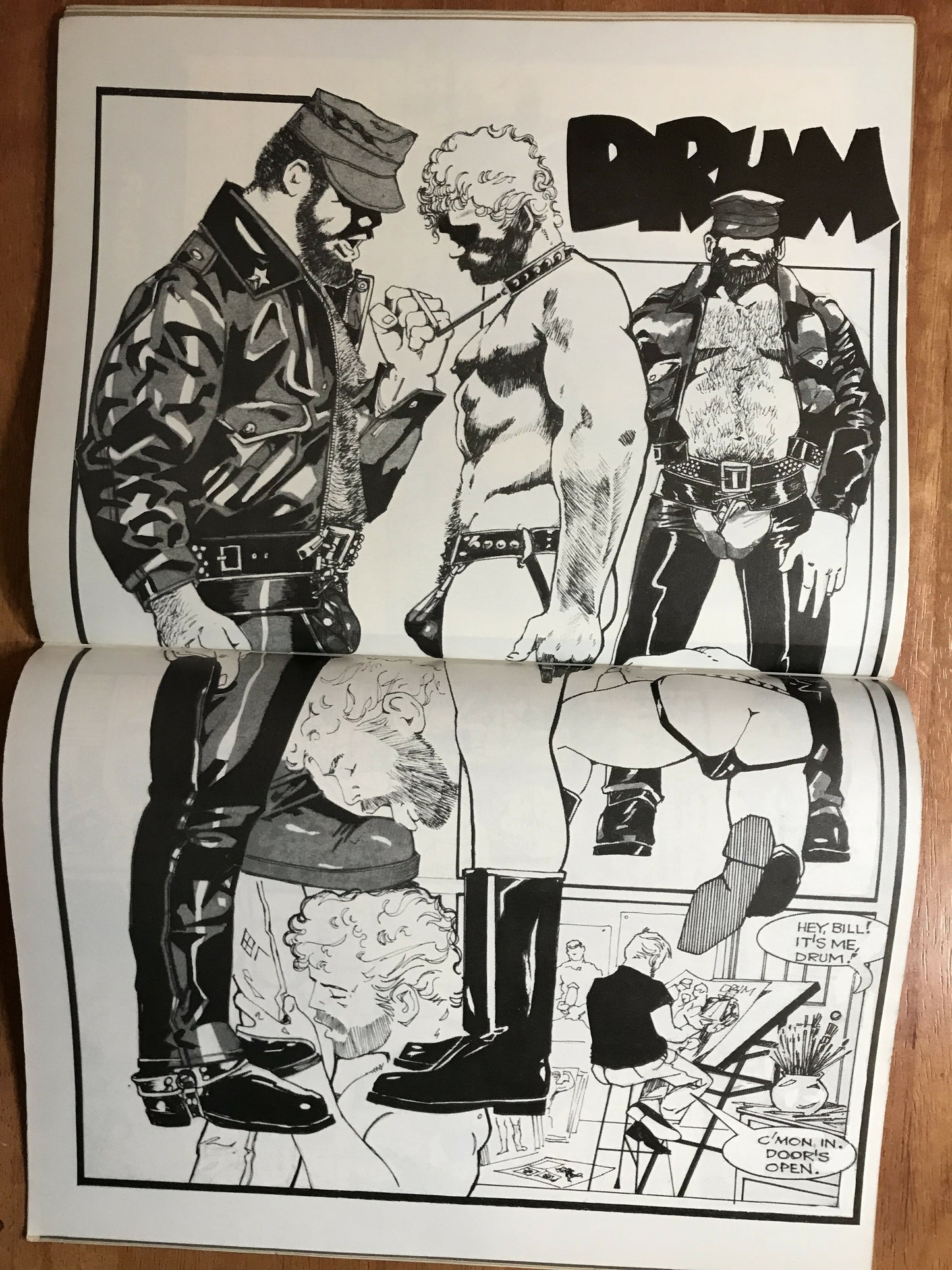 Drummer #63 Gay Men's Leather Magazine 1983 Macho Male Bill Ward