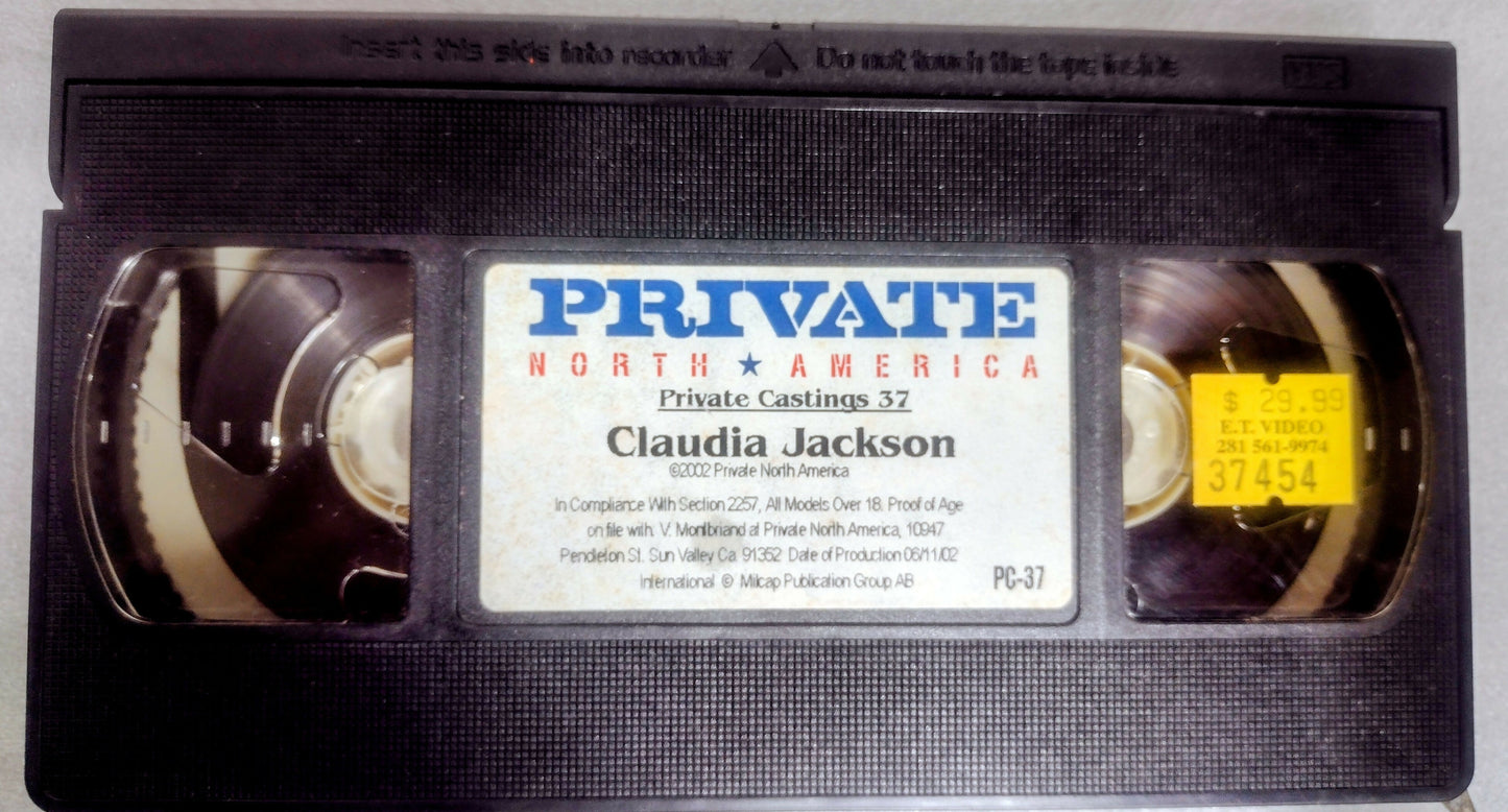 Private VHS Tapes Lot Of 4 No Box