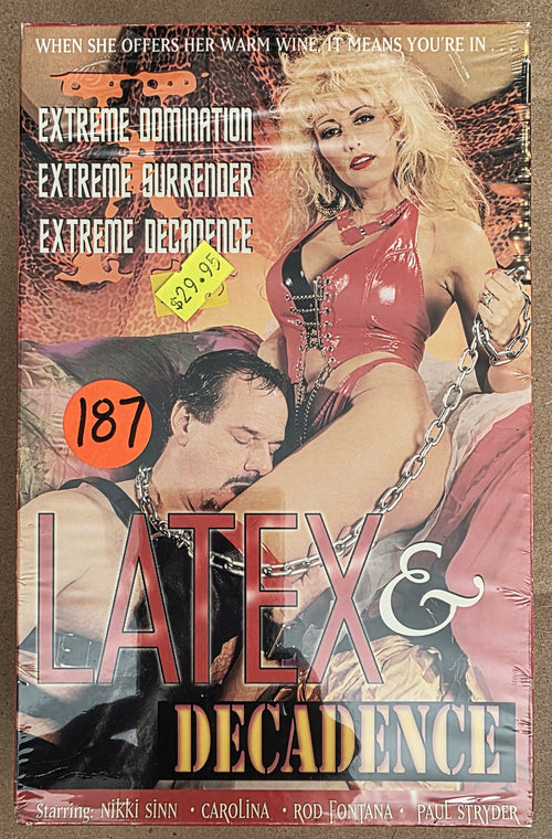 Latex & Decadence (1997) VHS