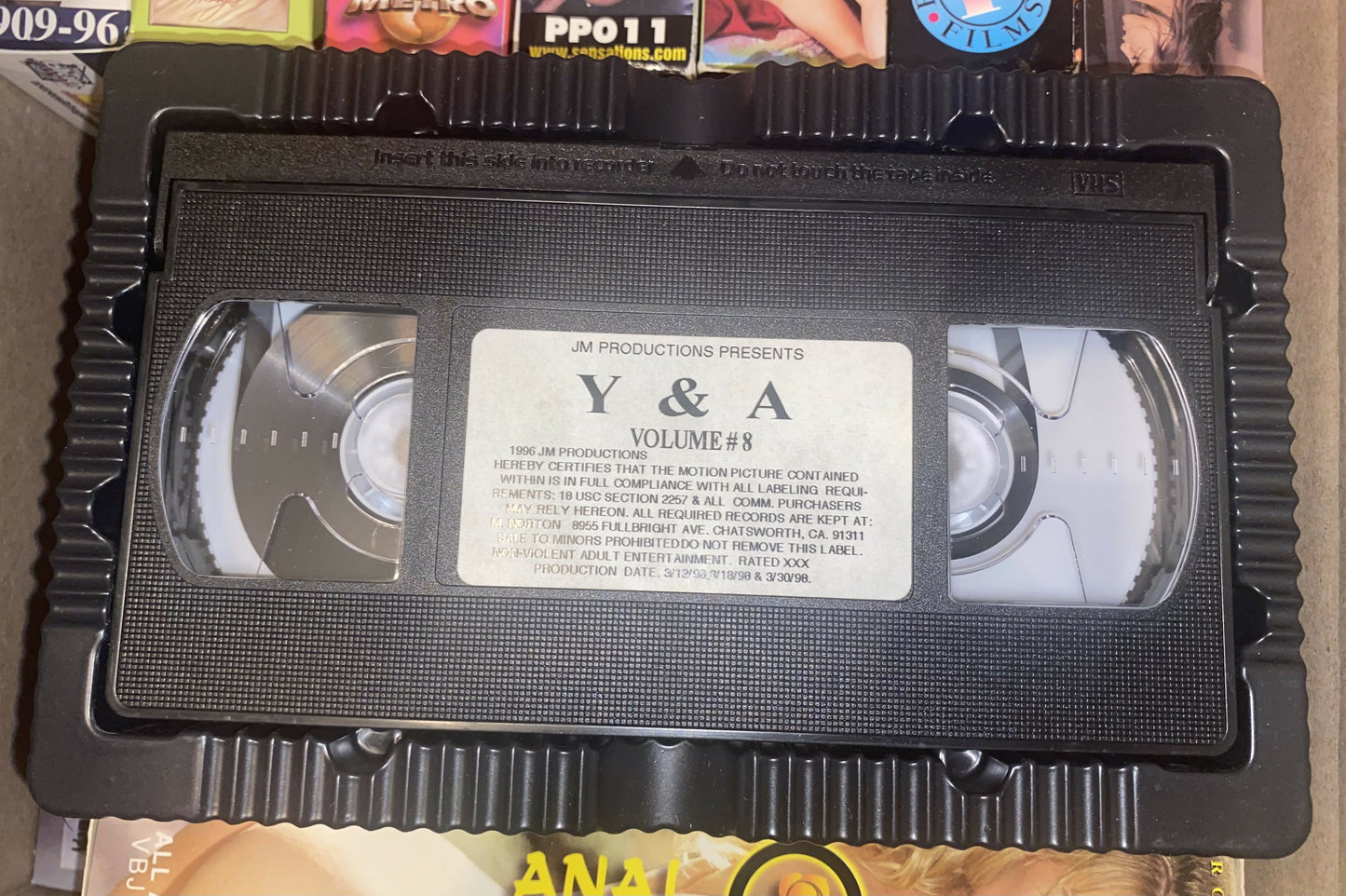 Young And Anal 8 VHS - JM Productions