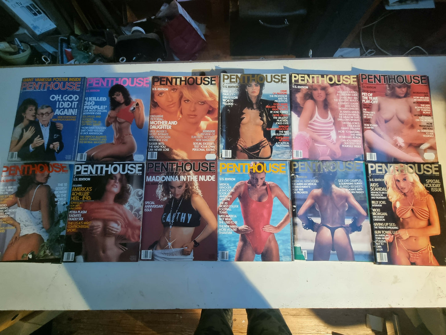 PENTHOUSE MAGAZINE - 1984 - Collection Complète