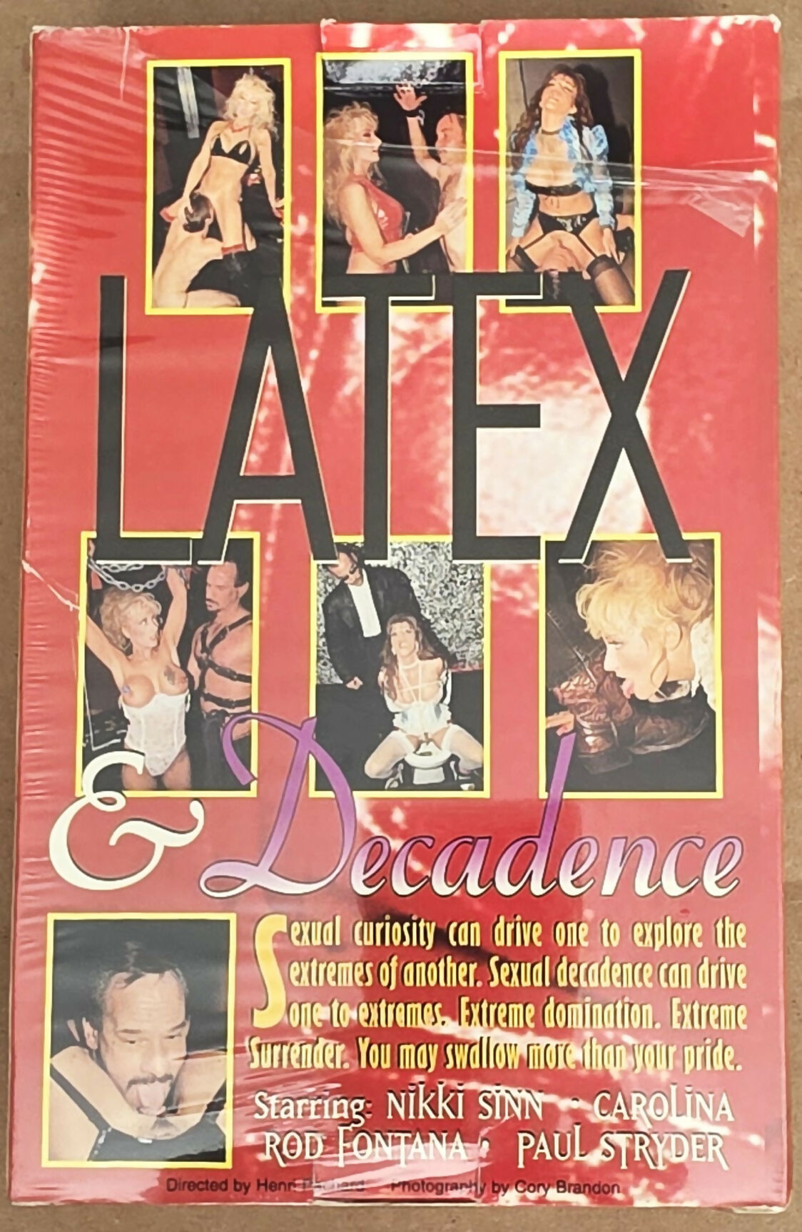 Latex & Decadence (1997) VHS