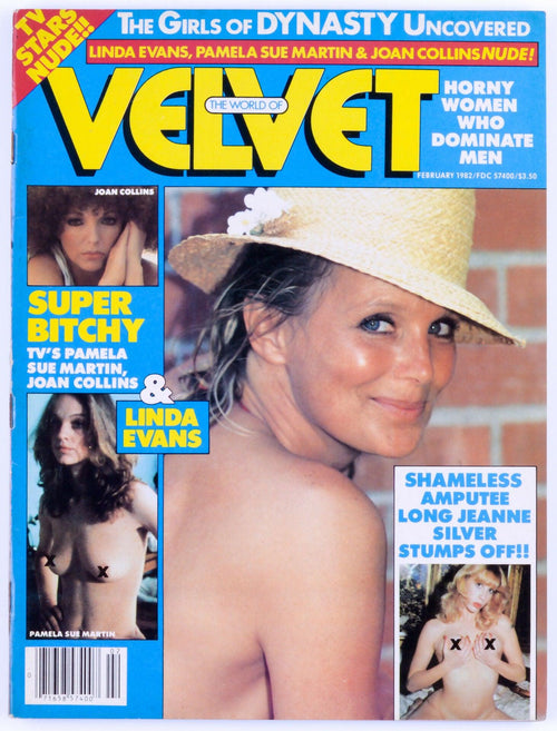 VELVET Vintage Softcore Adult Magazine Vol. 5 No. 6 February 1982