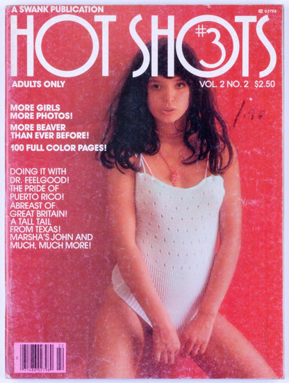 HOT SHOTS #3 Vol. 2 No. 2 1978 Vintage Softcore Magazine A SWANK PUBLICATION - XXX Marketplace