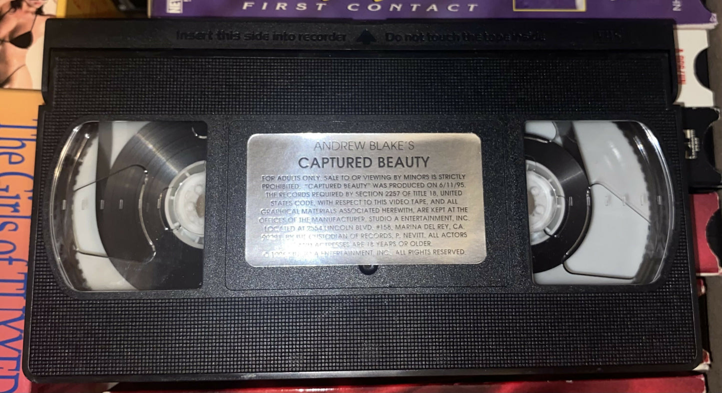 Captured Beauty VHS - Andrew Blake