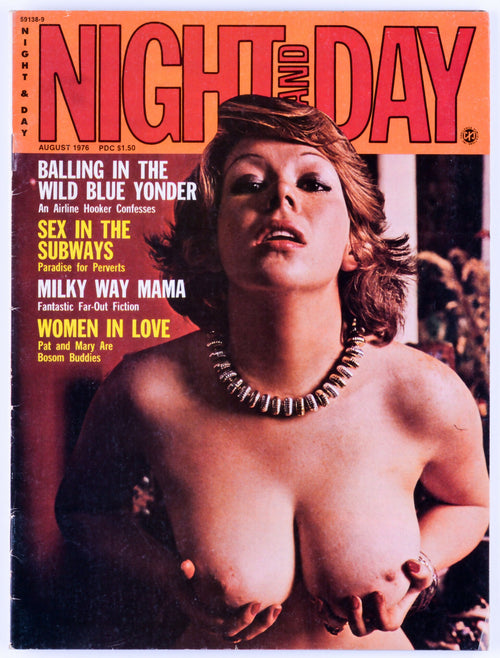 NIGHT AND DAY August 1976 Vol. 26 No. 8 Vintage Softcore Adult Magazine