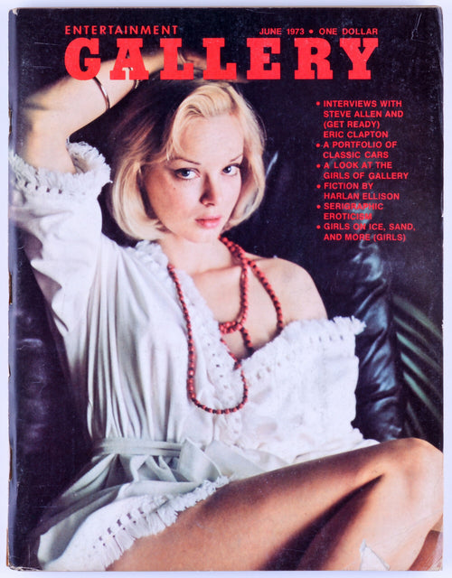 GALLERY June 1973 Vol. 1 No. 8 Softcore Vintage Adult Magazine
