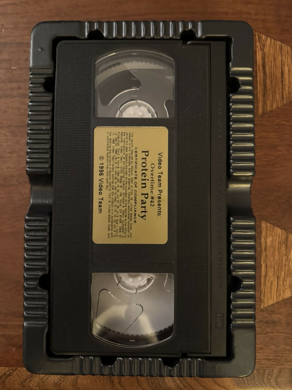 Video Team Presents Overtime Protein Party Volume 42 (1996, VHS)