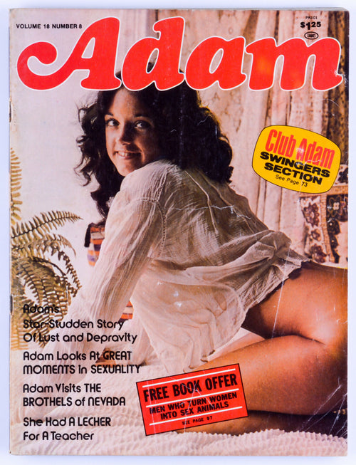 ADAM August 1974 Vol. 18 No. 8 Vintage Softcore Adult Magazine - Wendy Summers