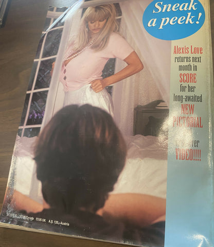 Score Adult Magazine April 1996