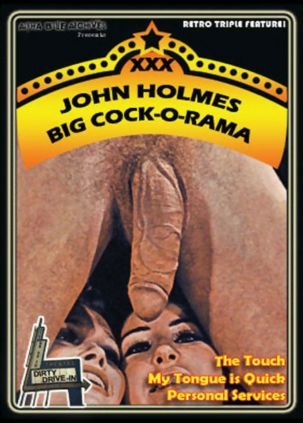 John Holmes Big Cock-O-Rama Triple Feature Dirty Drive In Alpha Blue Archives DVD