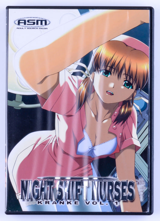 NIGHT SHIFT NURSES KRANKE VOL. 1 Hardcore Uncensored Hentai Japanese Dubbed Anime BDSM Shibari DVD 30min & 30min Bonus Video Adult Source Media 2007