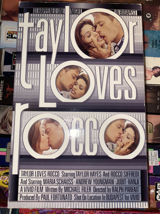 Taylor Loves Rocco VHS