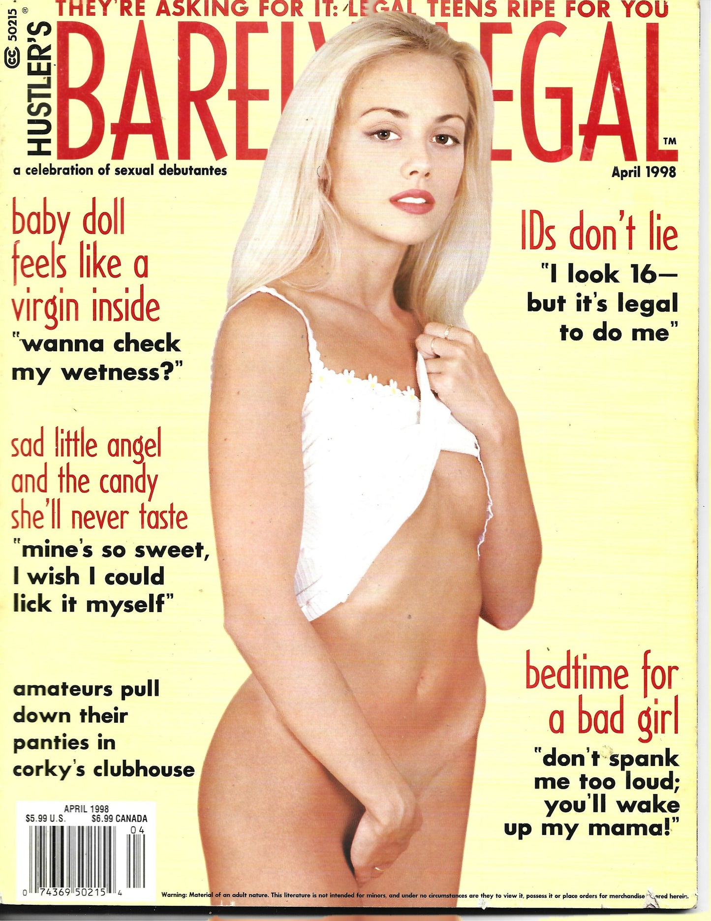 Barely Legal Magazine April 1998