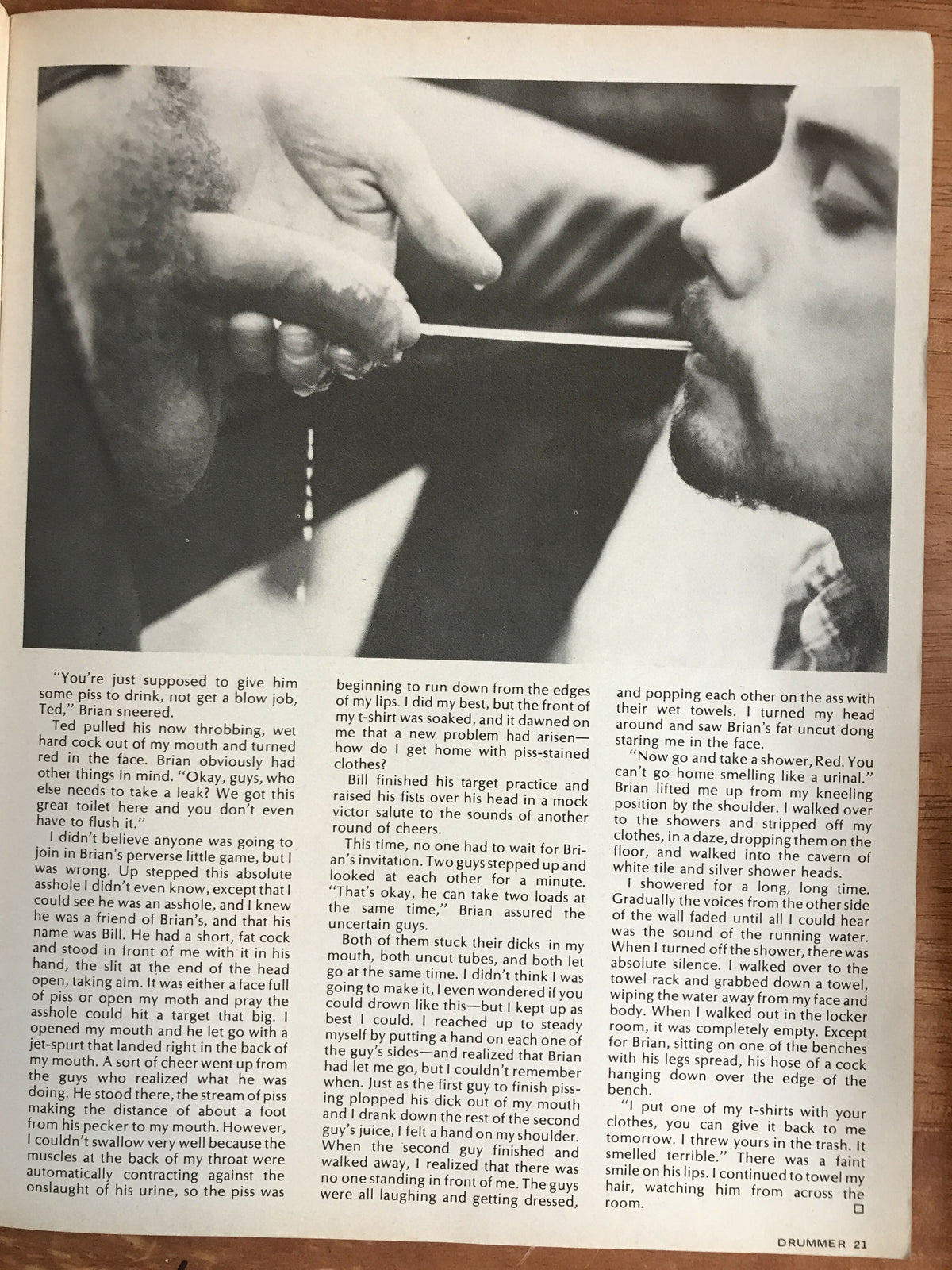 Drummer #48 Gay Men's Leather Magazine 1981 Macho Male Rope Tricks