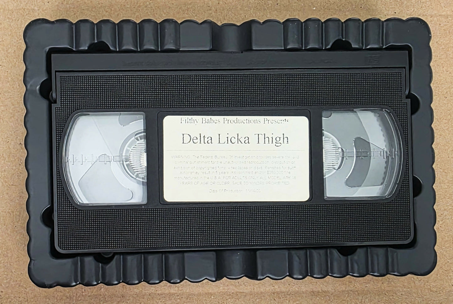 Delta Licka Thigh - Filthy Babes - Lesbian (2001) VHS