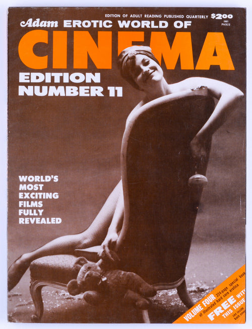 *Rare* Adam EROTIC WORLD OF CINEMA Vol. 17 No. 4 May 1973 Vintage Softcore Adult Magazine