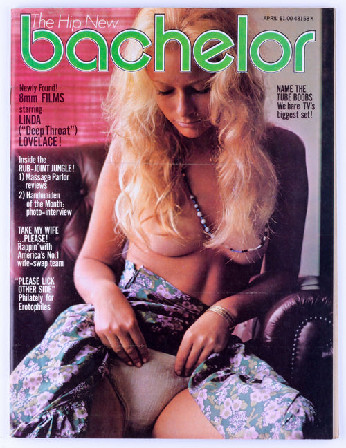 Bachelor April 1973 Vol. 13 No. 4 Vintage Softcore Adult Magazine