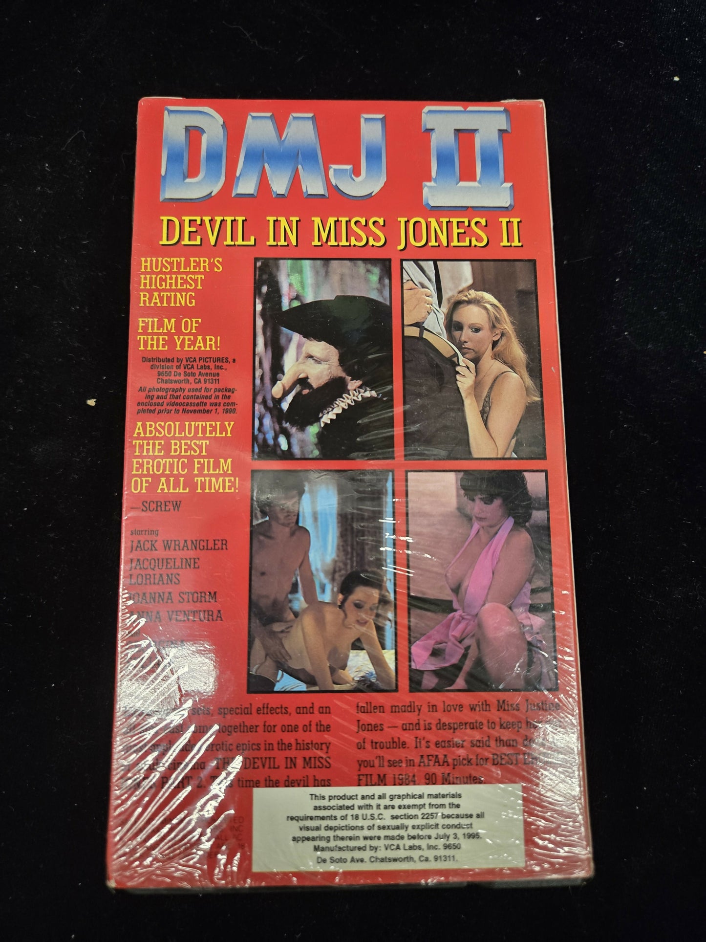 Devil In Miss Jones II VHS