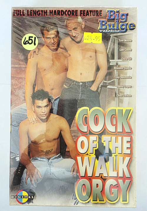 Cock of the Walk Orgy (2001) vhs